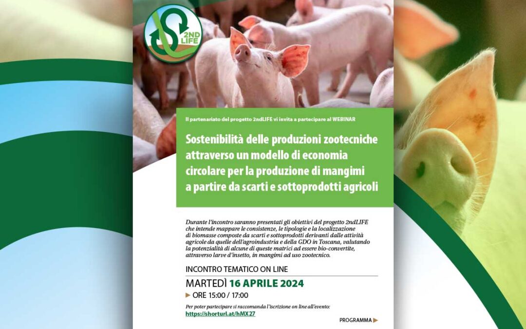 VIDEO / Sostenibilità delle produzioni zootecniche attraverso un modello di economia circolare per la produzione di mangimi a partire da scarti e sottoprodotti agricoli